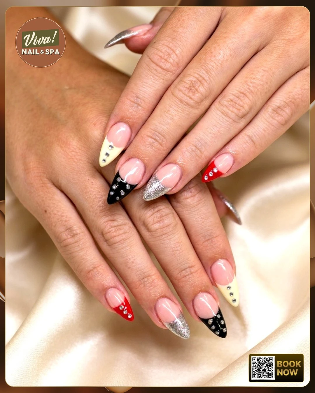 nail art by Viva Nail Spa Bentonville